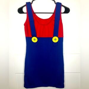 Super Mario Bros. Costume Dress Junior Size Small